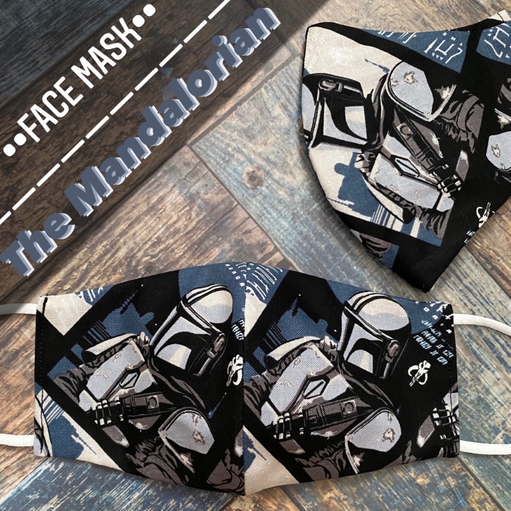 Kids Cloth Face Mask - The Mandalorian